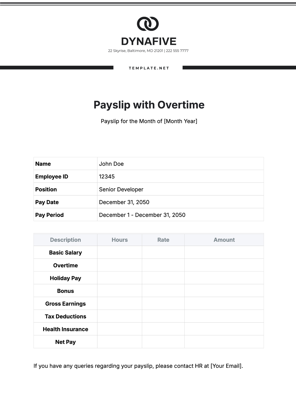 Free AI Payslip Generator Free Payslip Maker Online