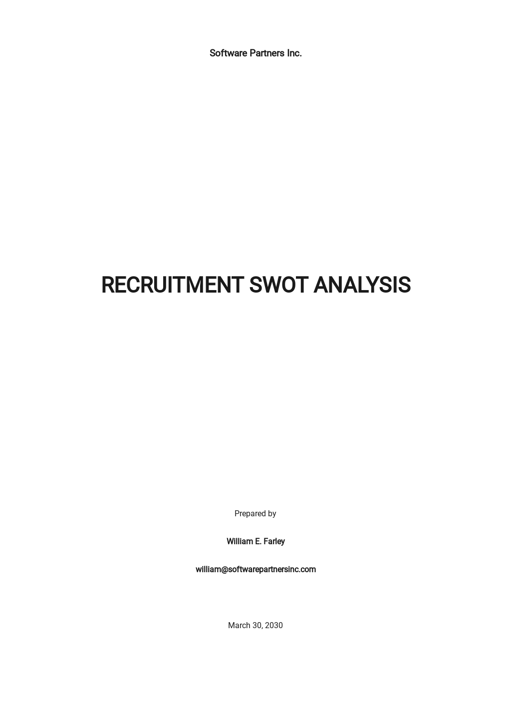 Recruitment swot analysis template.jpe