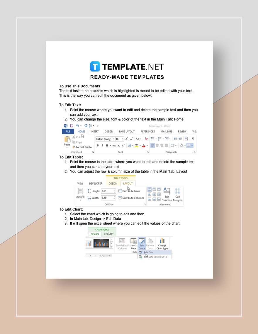 Security services competitive analysis template