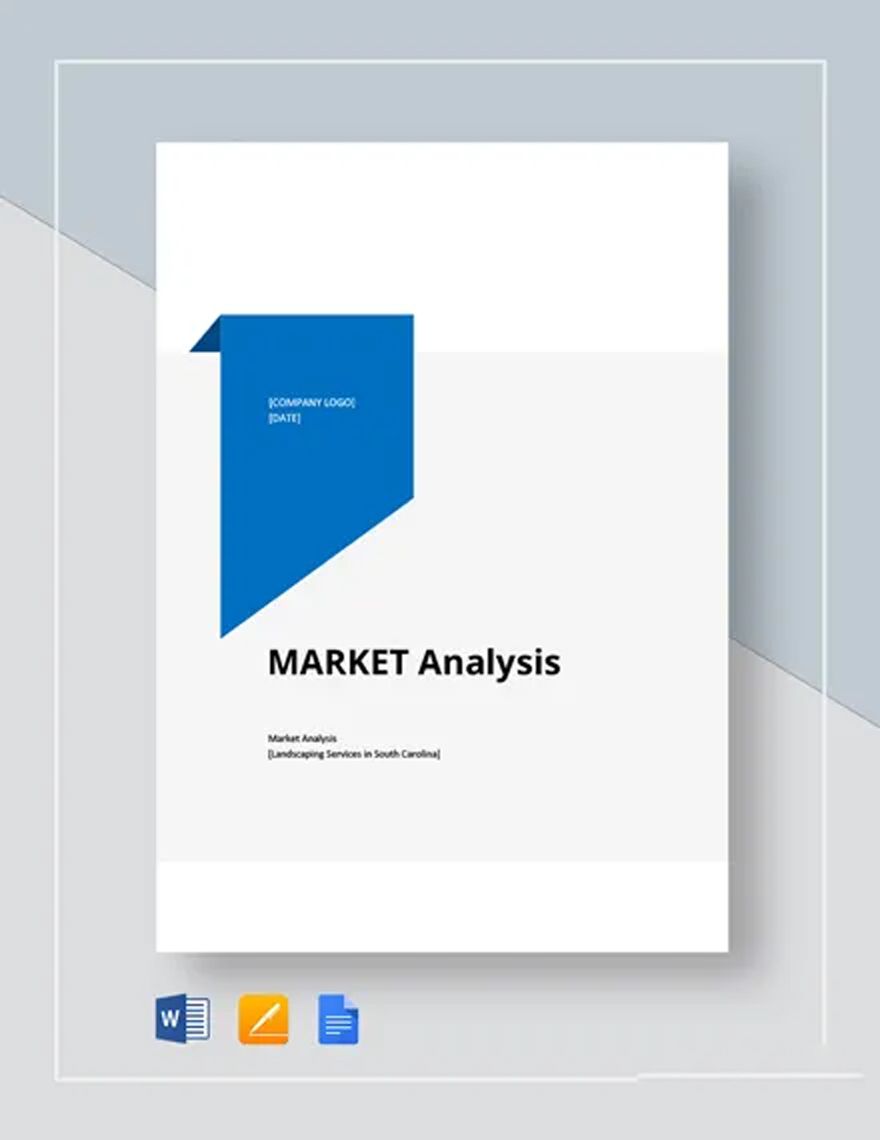 Simple Market Analysis Template