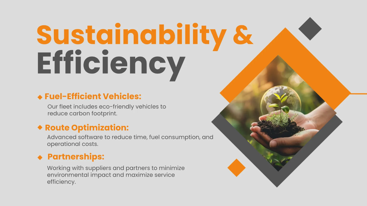 Free Transport Presentation Template to Edit Online