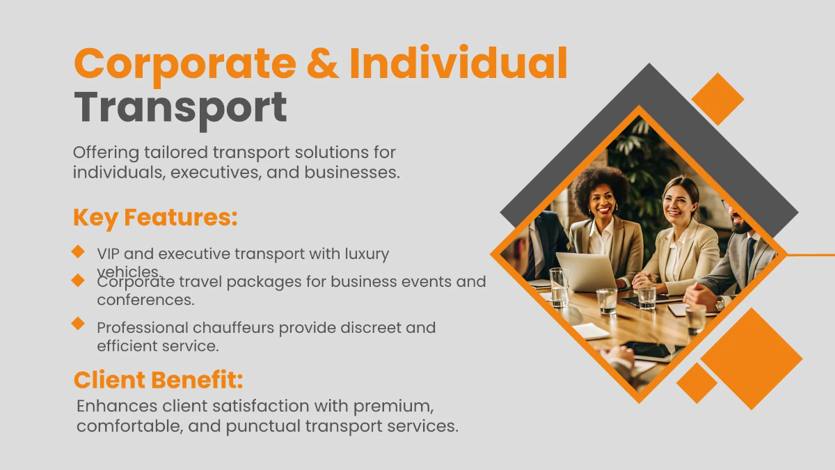 Free Transport Presentation Template to Edit Online