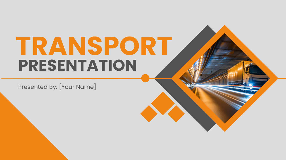 Transport Presentation Template