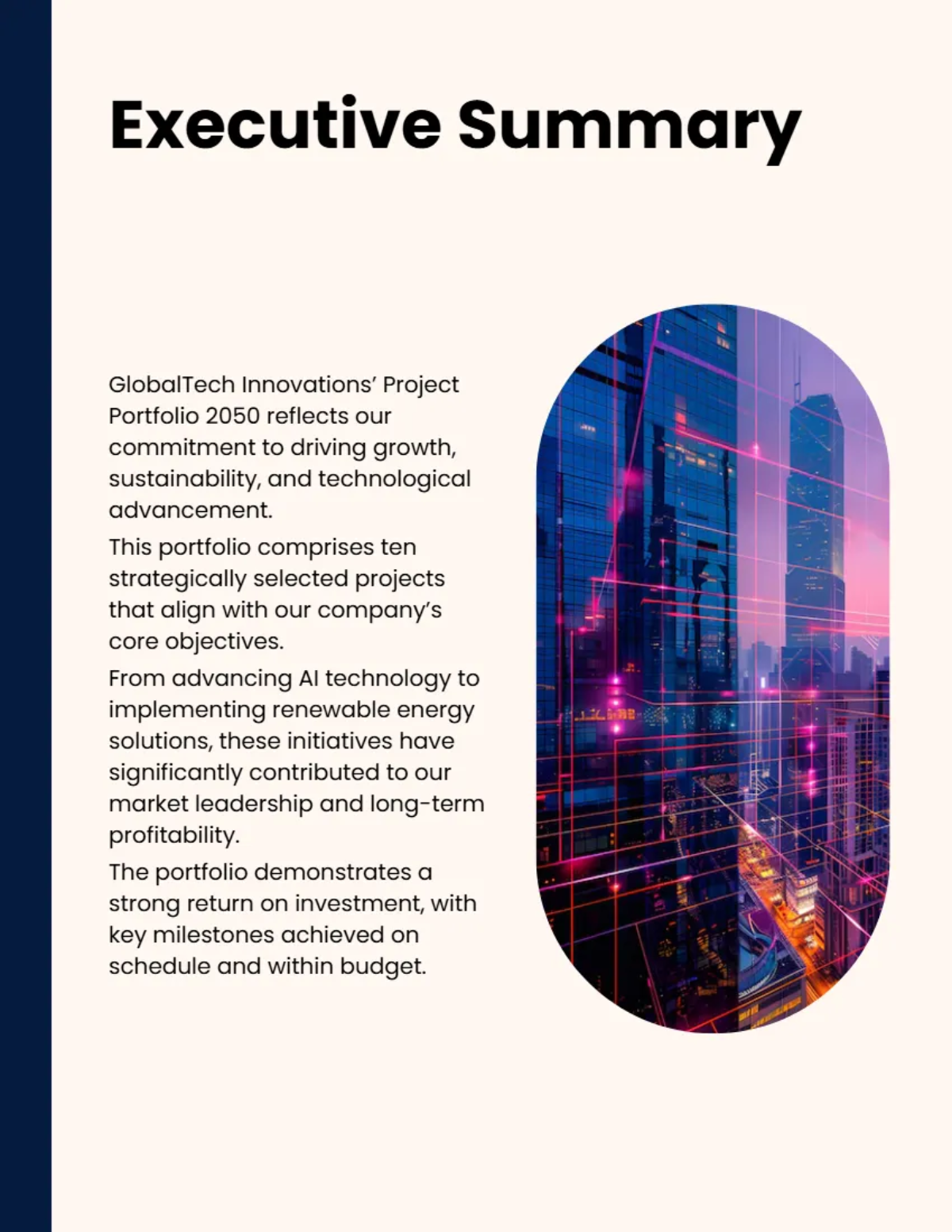 Free Investment Portfolio Template to Edit Online