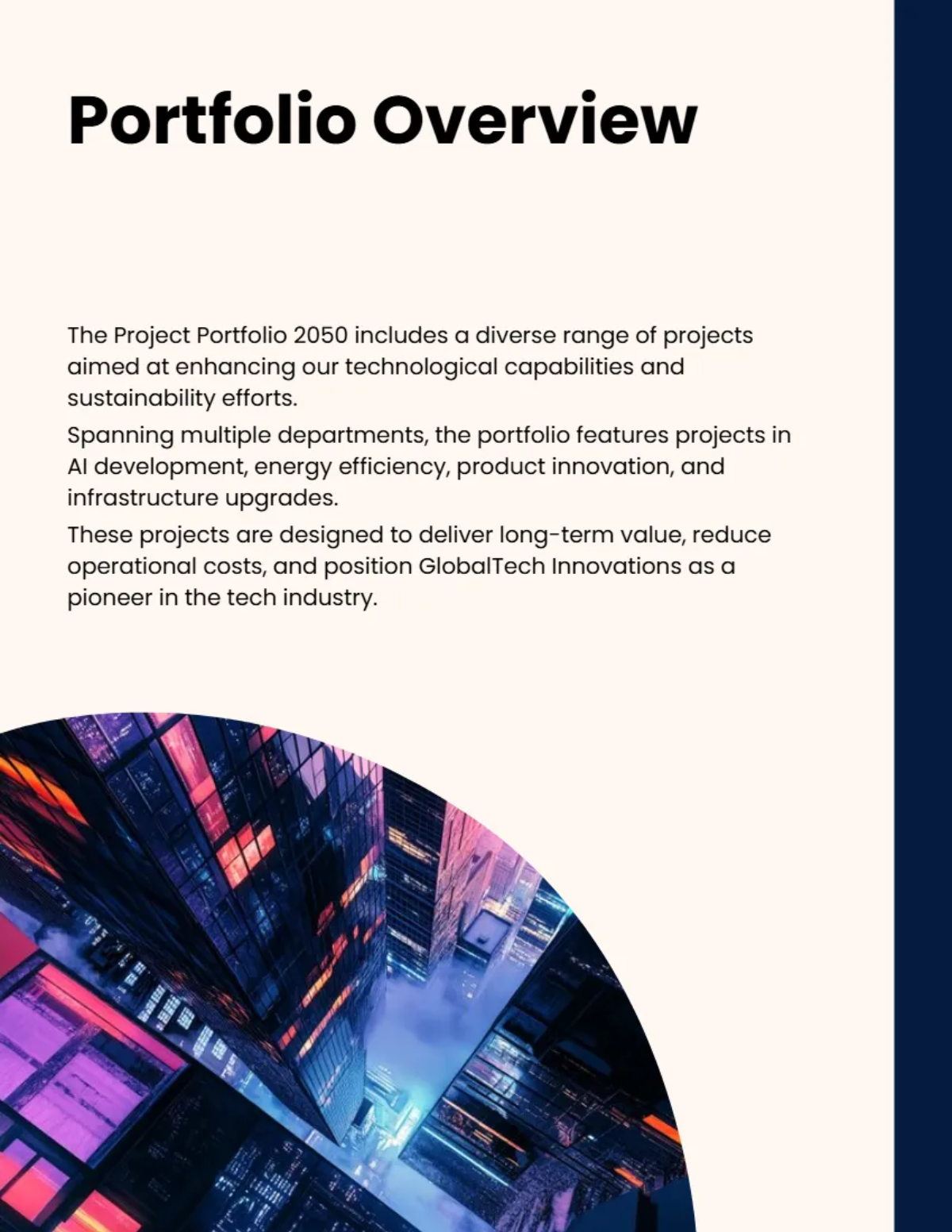 Free Investment Portfolio Template to Edit Online