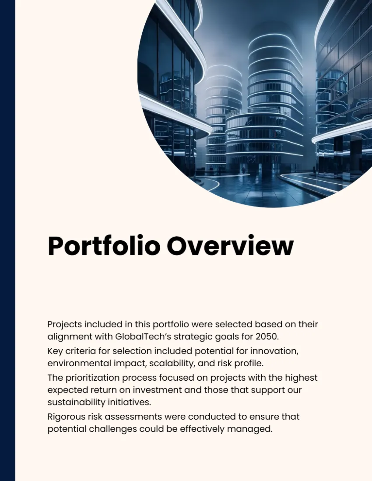 Free Investment Portfolio Template to Edit Online