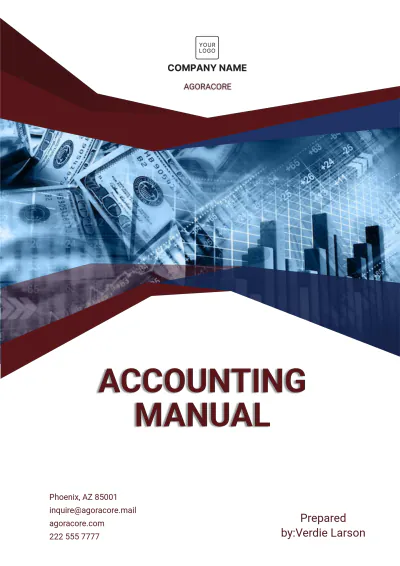 Free Accounting Manual Template to Edit Online