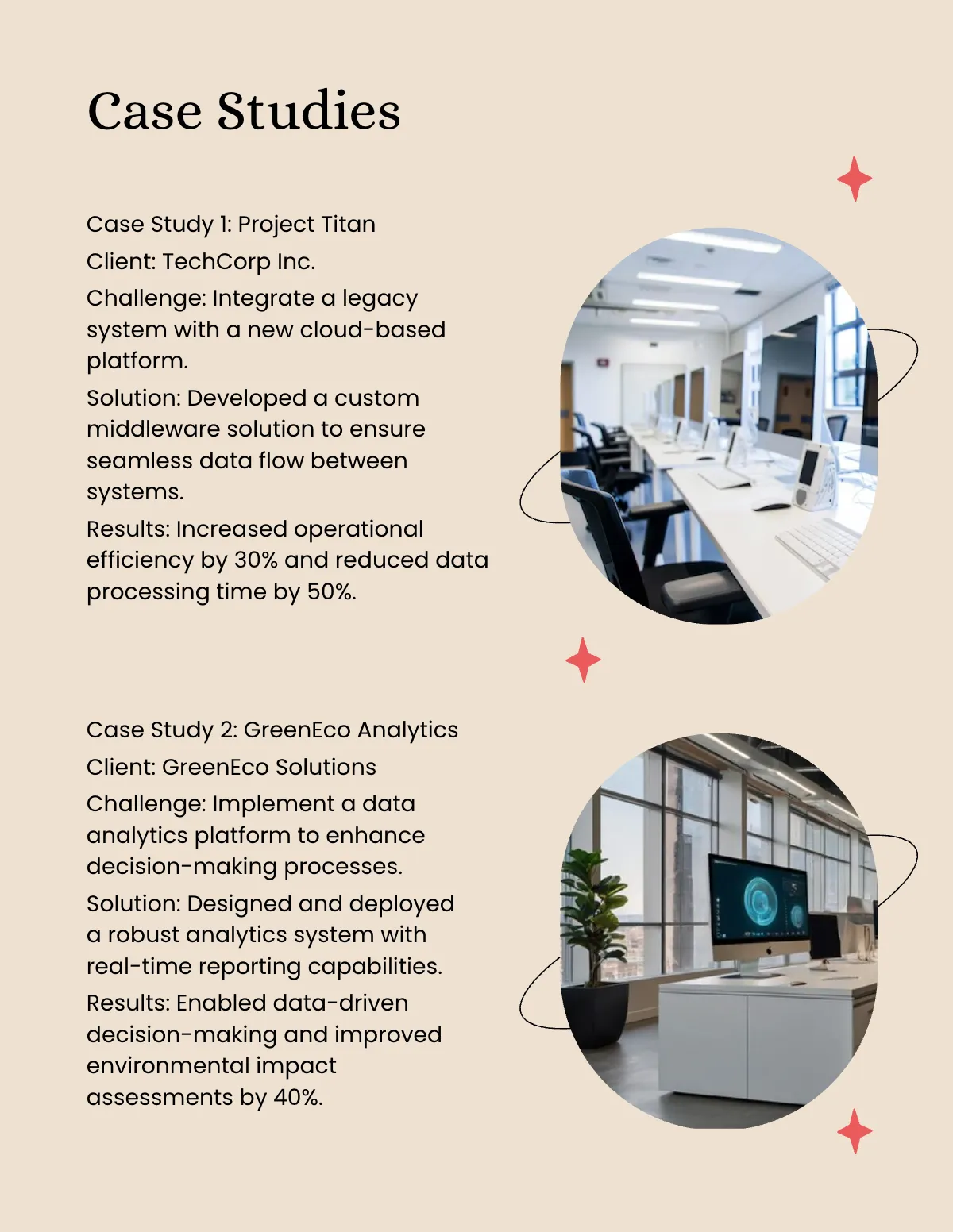Free Client Portfolio Template to Edit Online