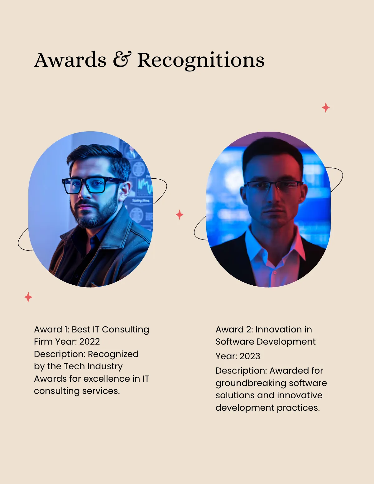 Free Client Portfolio Template to Edit Online