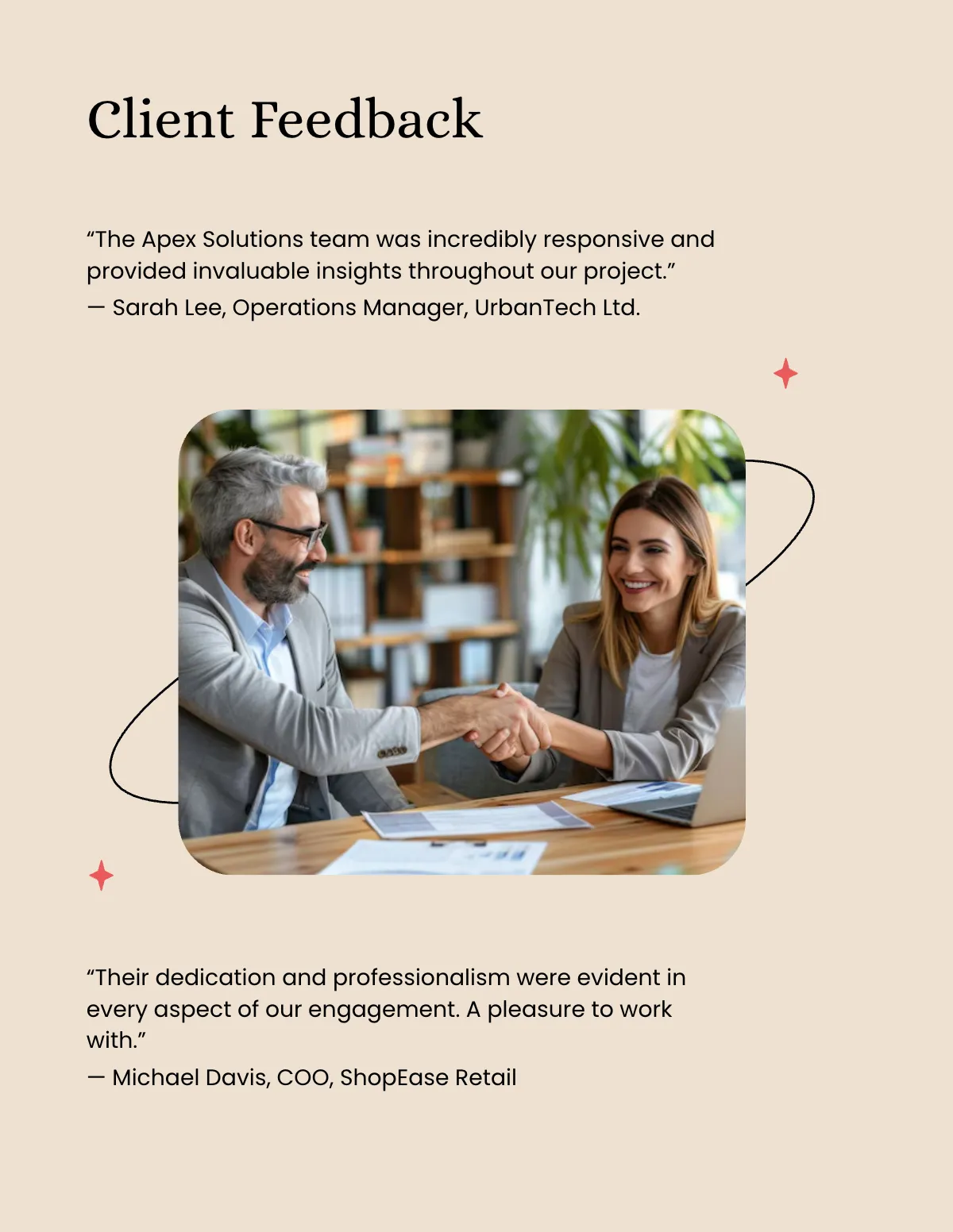 Free Client Portfolio Template to Edit Online