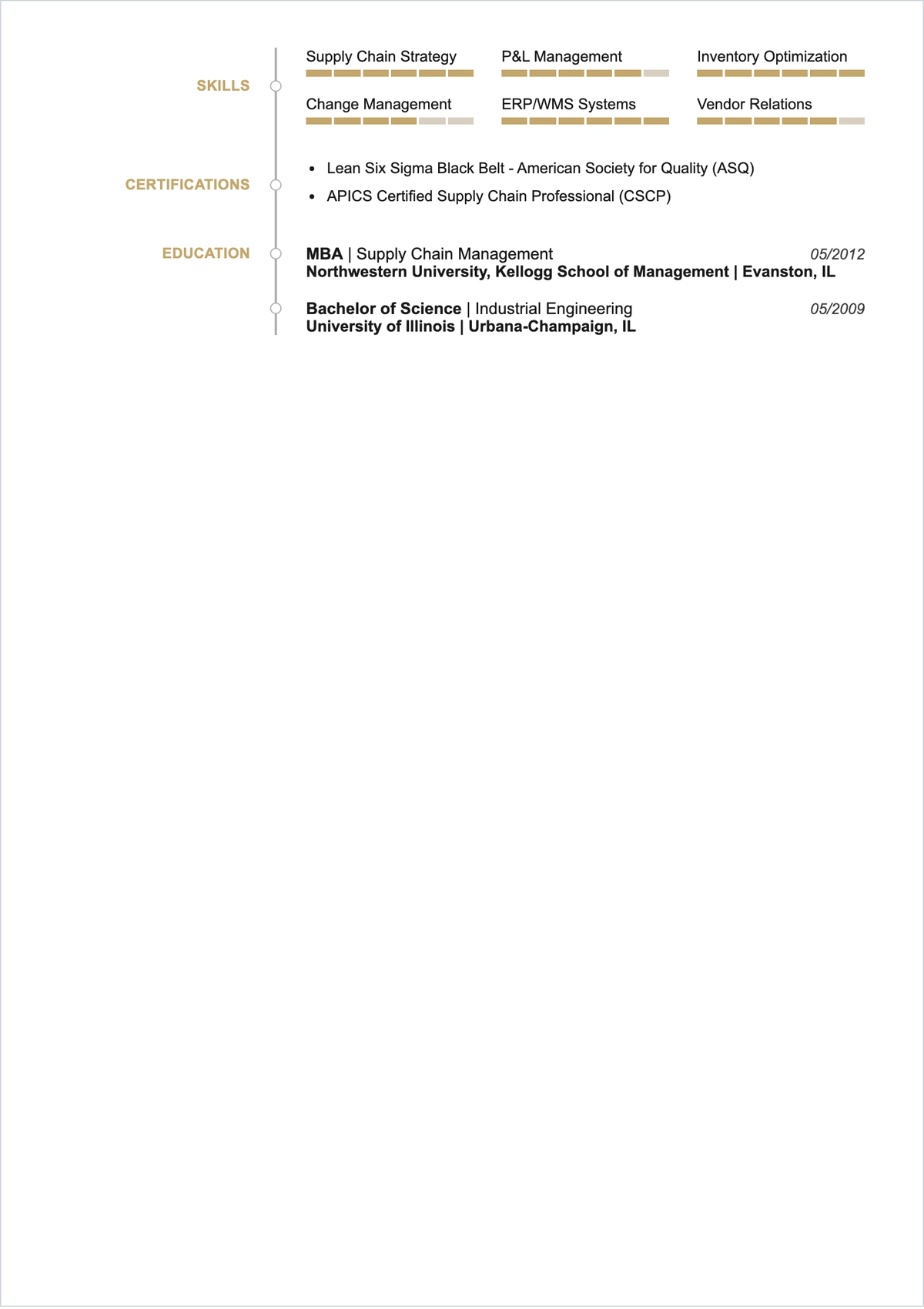 Free Best Manager ATS Resume Template, AI Resume Builder