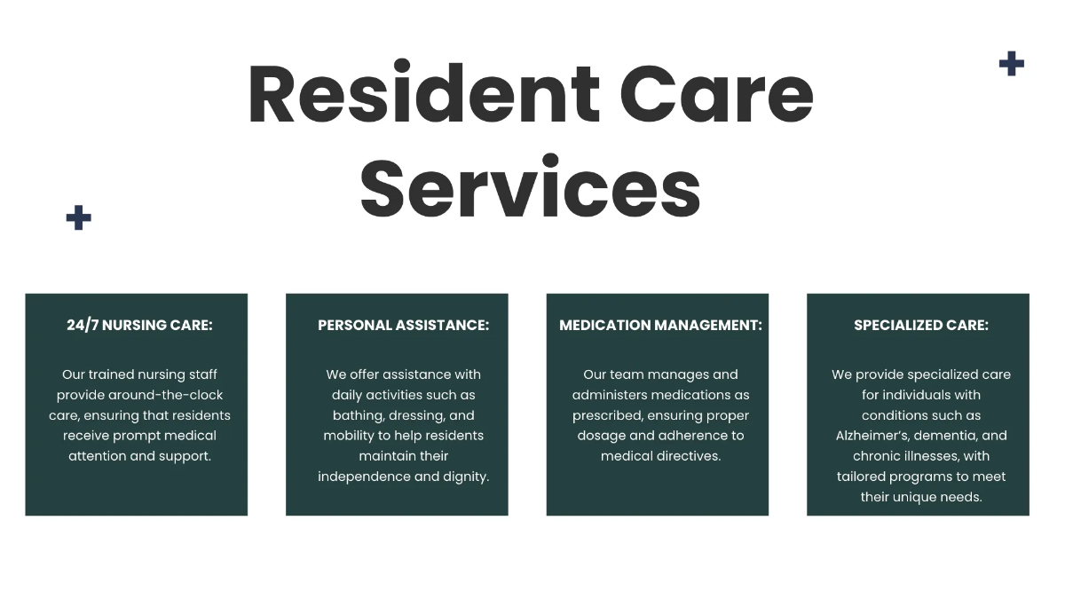 Free Nursing Home Presentation Template to Edit Online