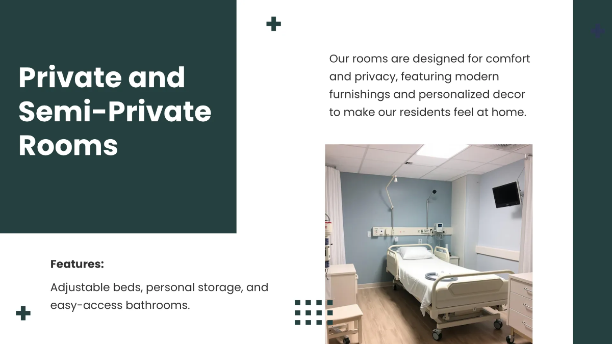 Free Nursing Home Presentation Template to Edit Online