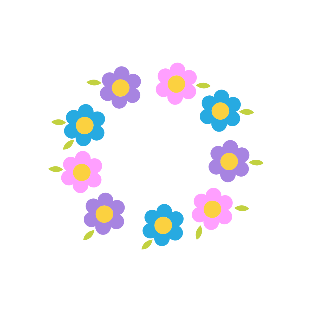 Floral Wreath Clipart  - Edit Online | Template.net