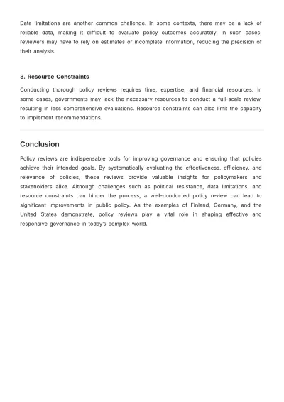 Free Policy Review Journal Article Template to Edit Online