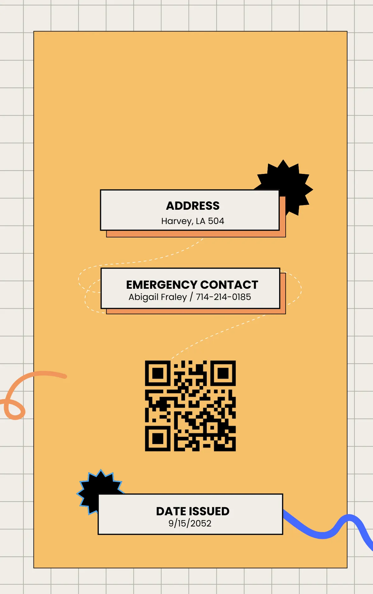 Free Creative ID Card for Kids Template to Edit Online