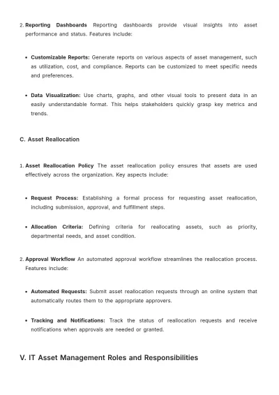 Free IT Asset Management Template to Edit Online