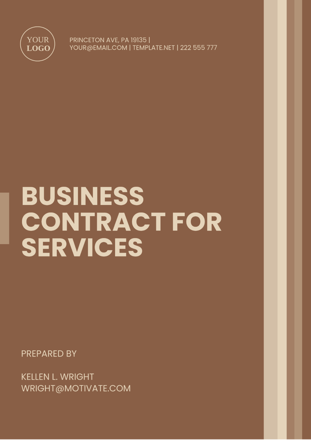 Business Contract Template for Services