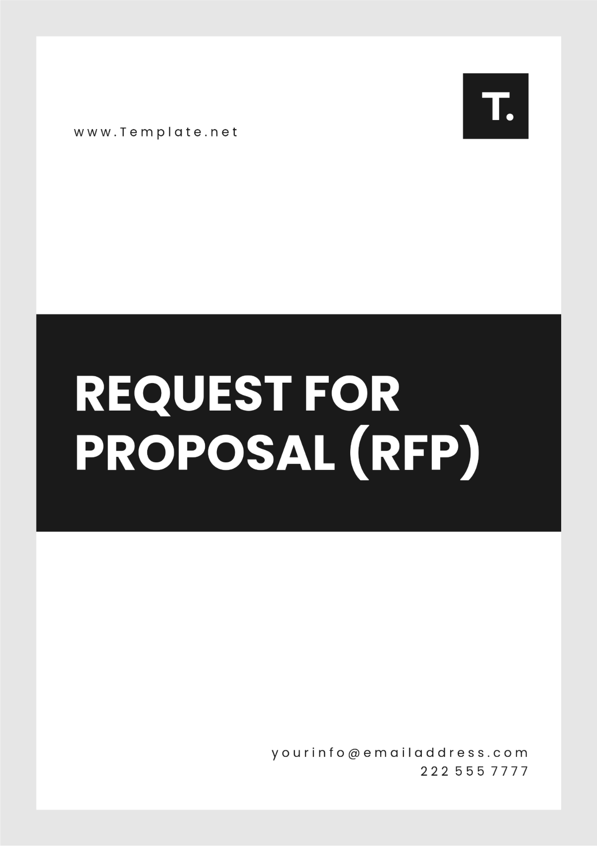 Free Request for Proposal (RFP) Outline Template - Edit Online ...