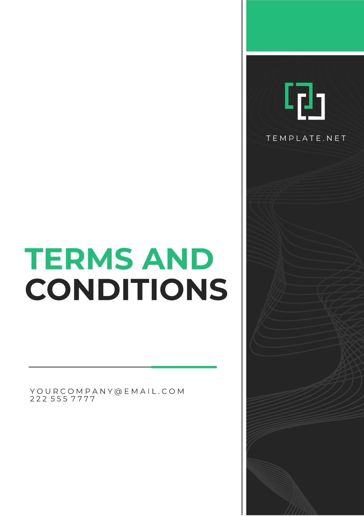 Terms and Conditions Template - Edit Online & Download