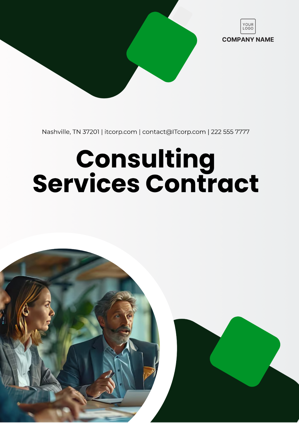 Consulting Services Contract Template