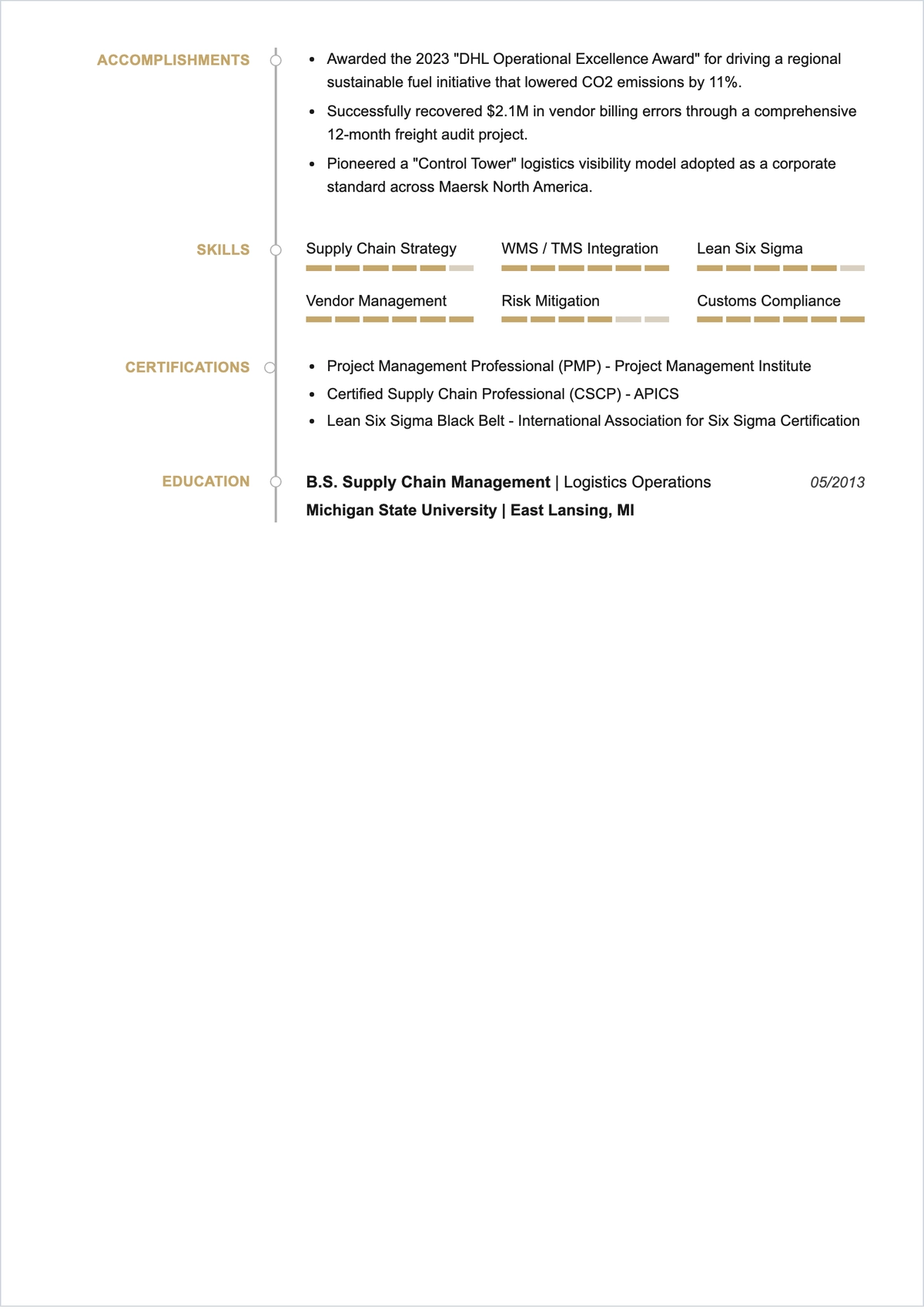 Free Multi-Page ATS CV Template, AI Resume Builder