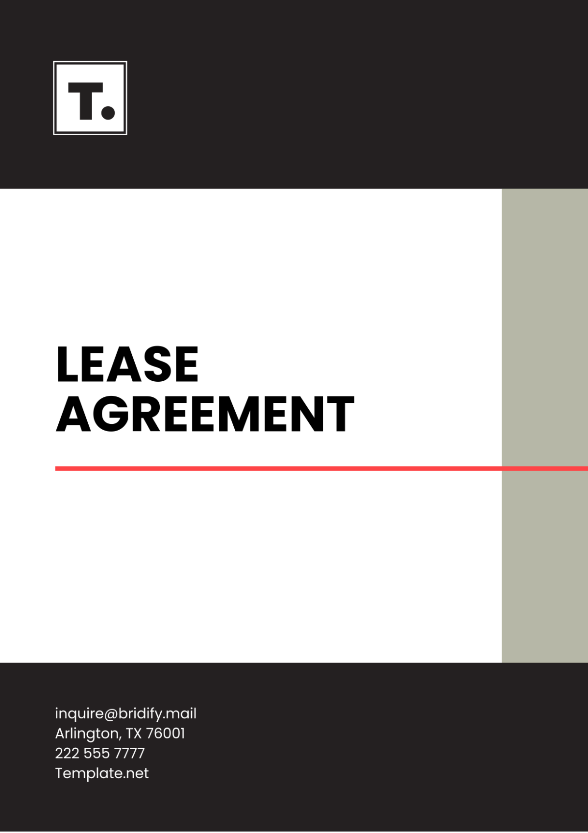 Lease Agreement Template