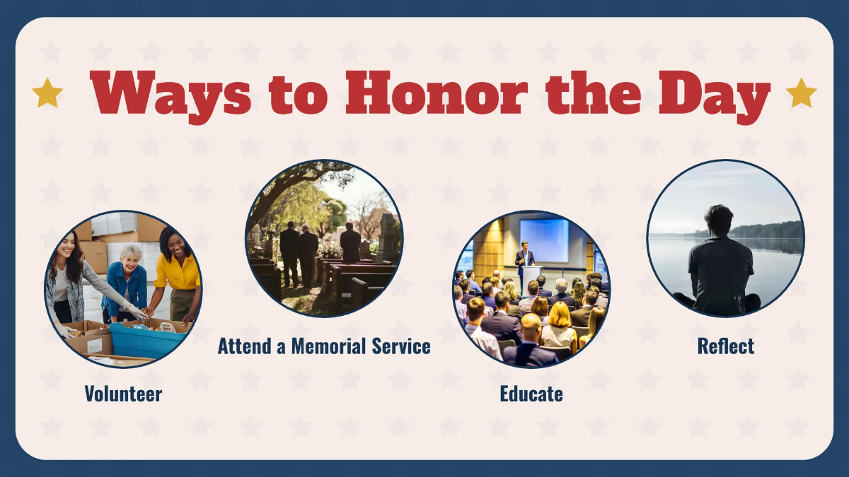 Free Patriot Day Presentation Template to Edit Online