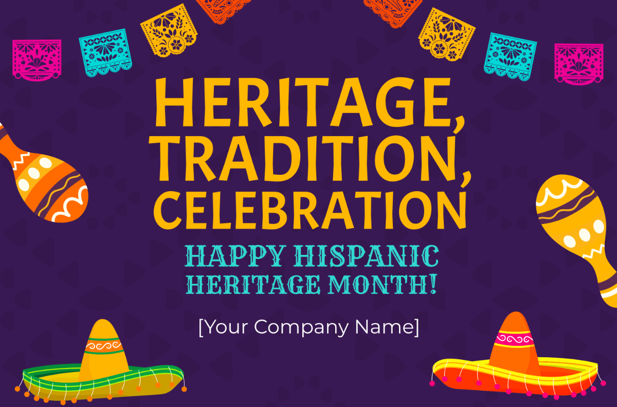 Hispanic Heritage Month Banner