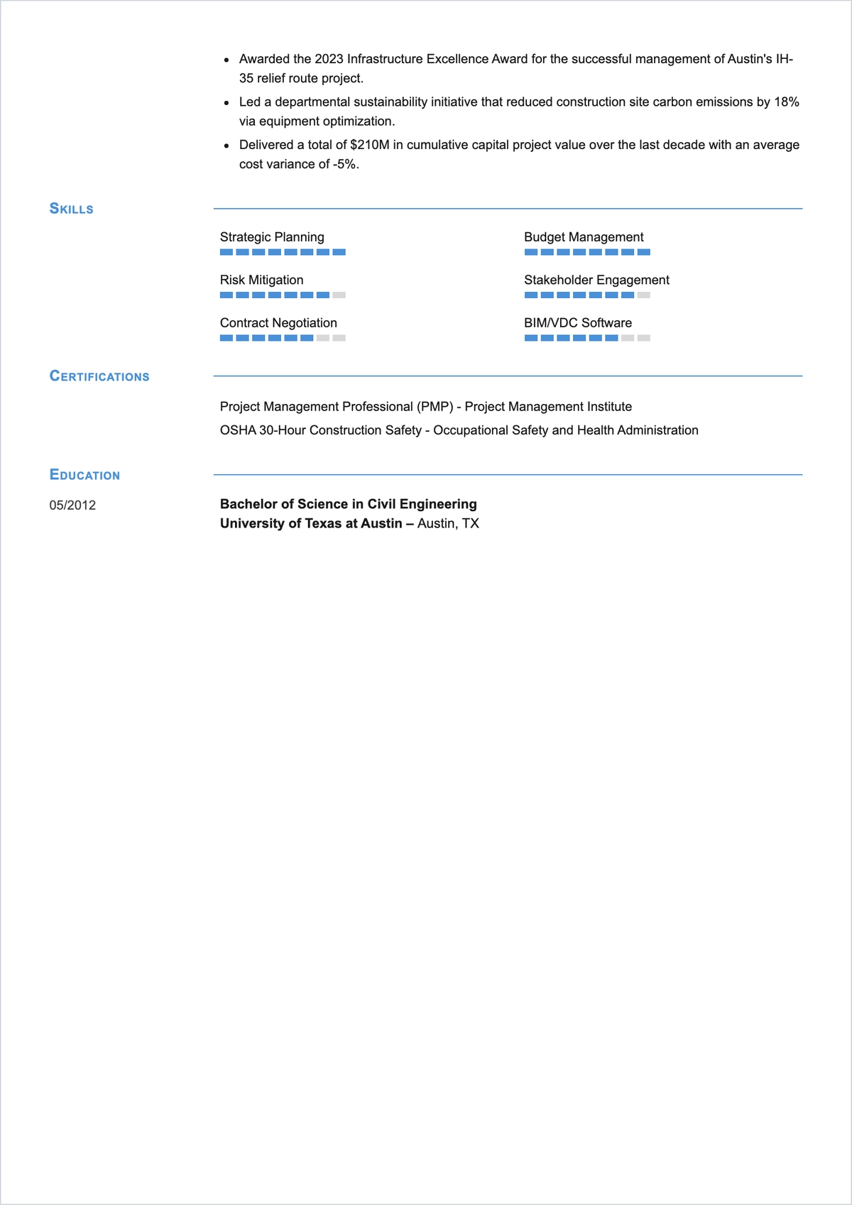 Free Printable ATS-Friendly Resume Template to Edit Online