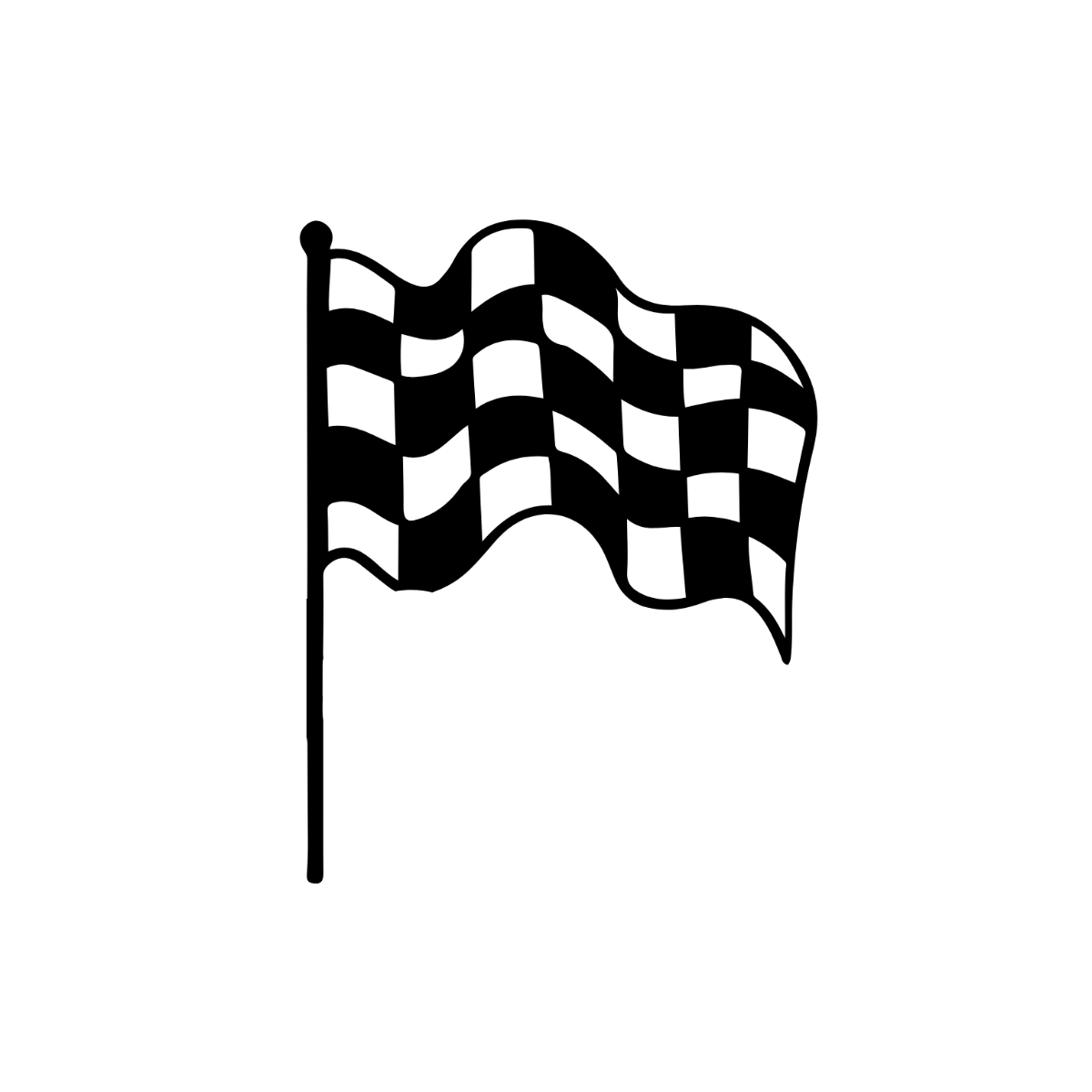 Transparent Racing Flag Clipart