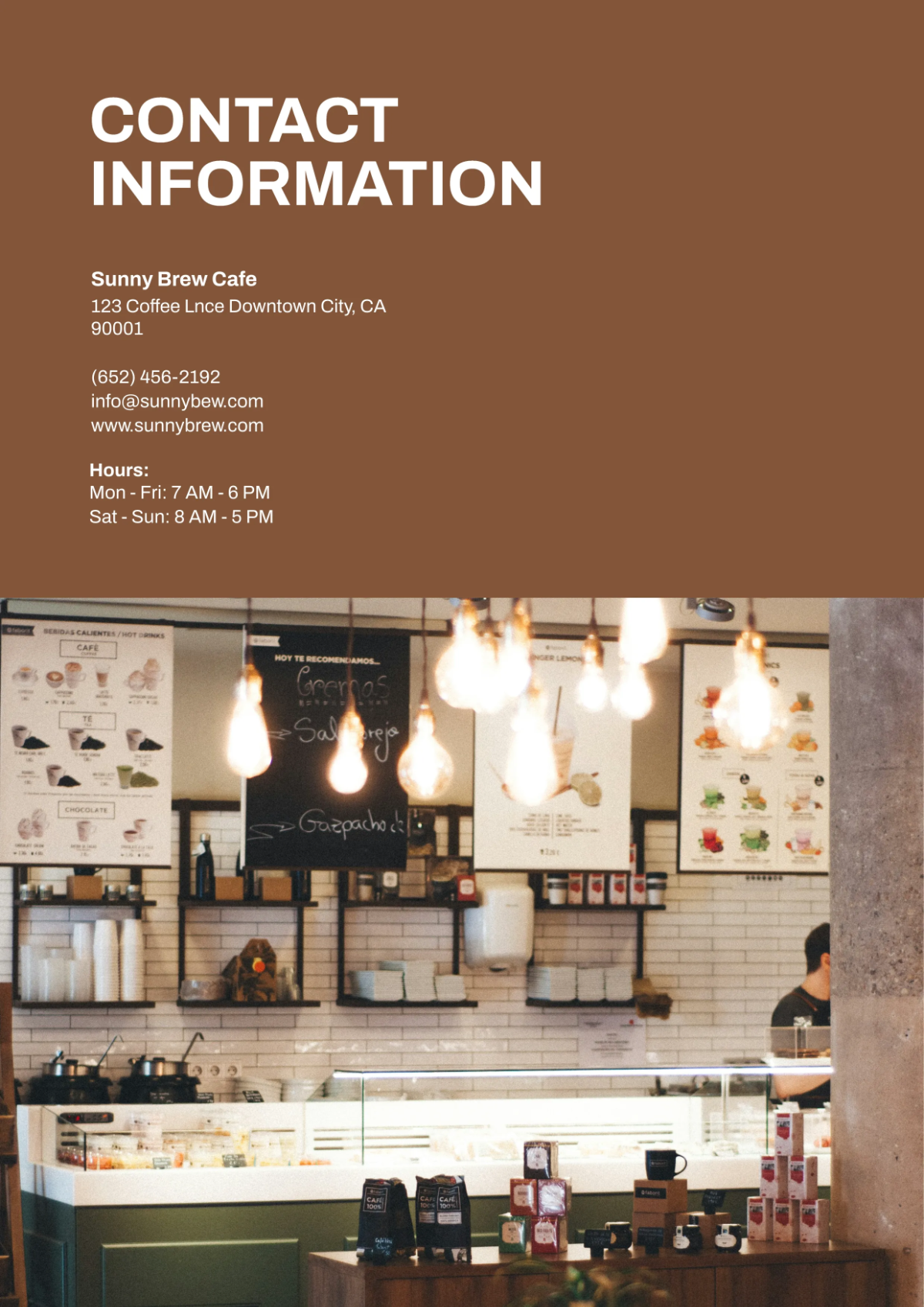 Free Small Business Profile Template to Edit Online