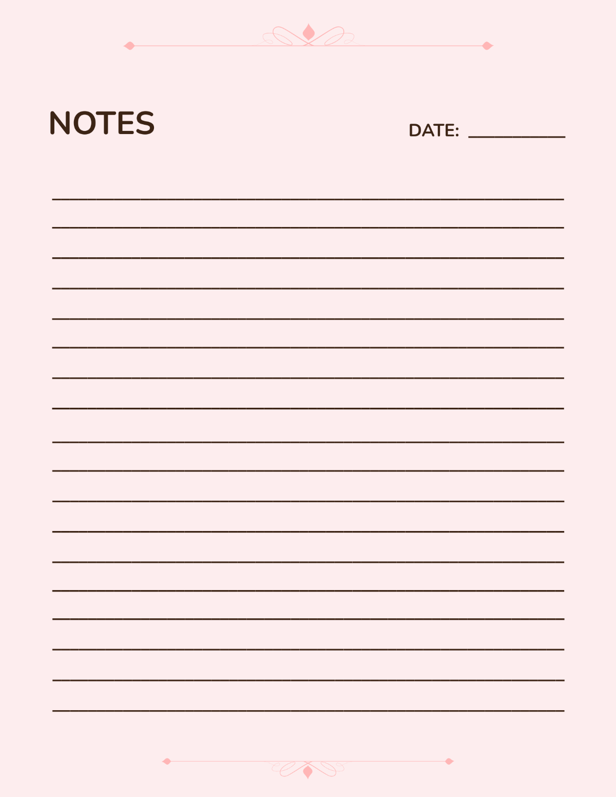 Pink Paper Template - Edit Online & Download