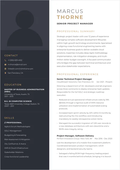Free Impressive ATS Resume for Job Seekers Template, AI Resume Builder