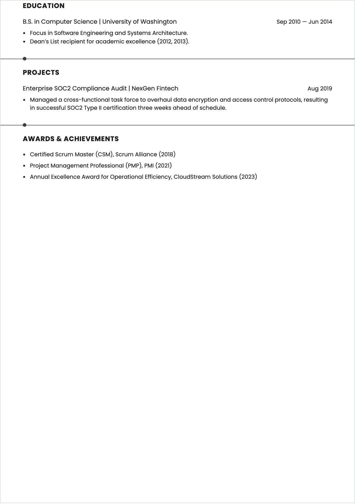 Free Good ATS Resume Skills Section Template, AI Resume Builder