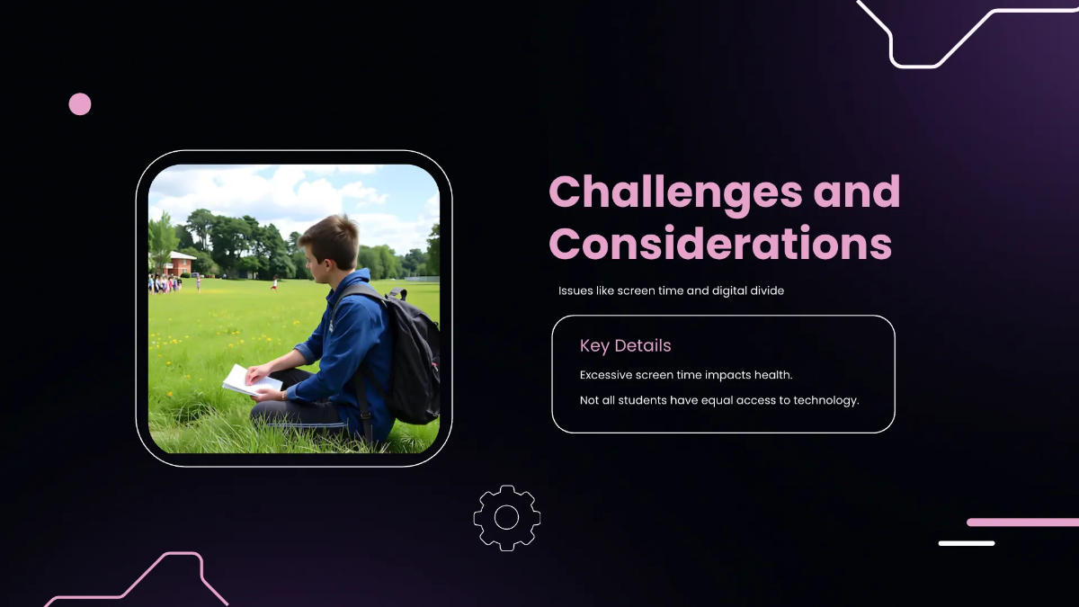 Free Pink School Presentation Template to Edit Online