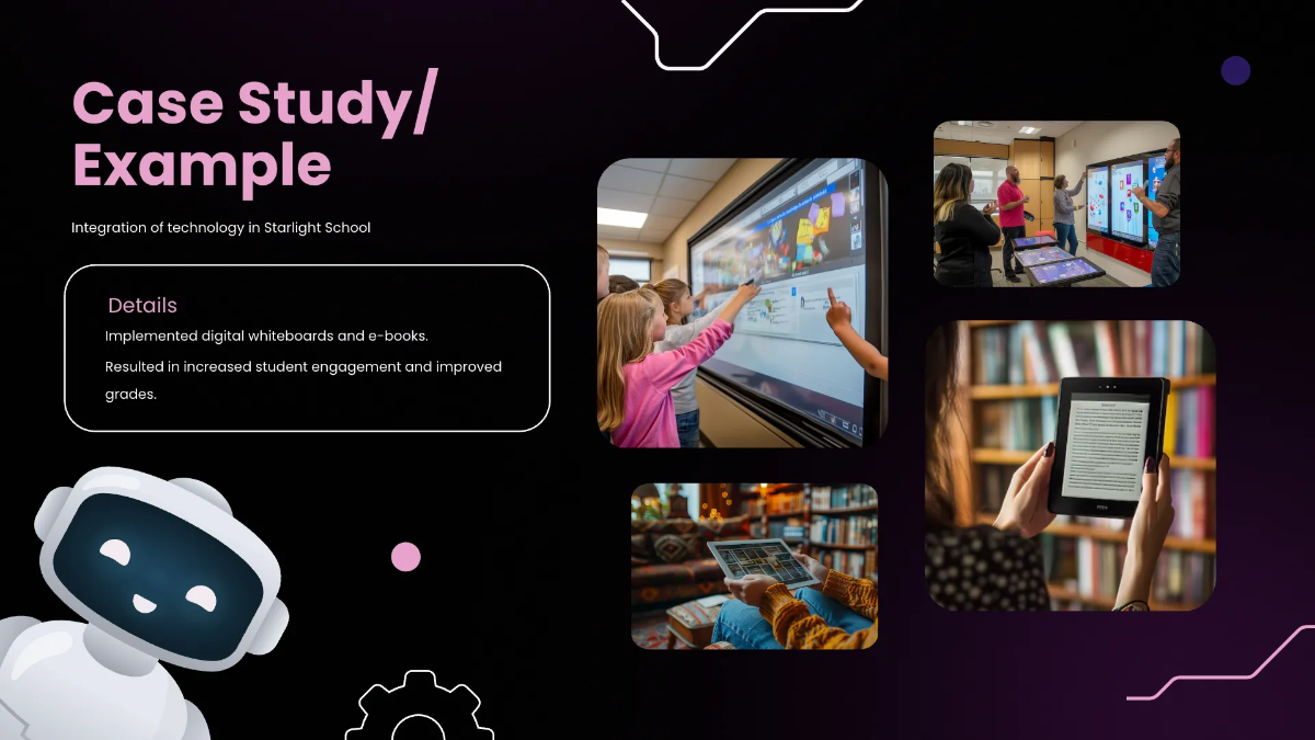 Free Pink School Presentation Template to Edit Online