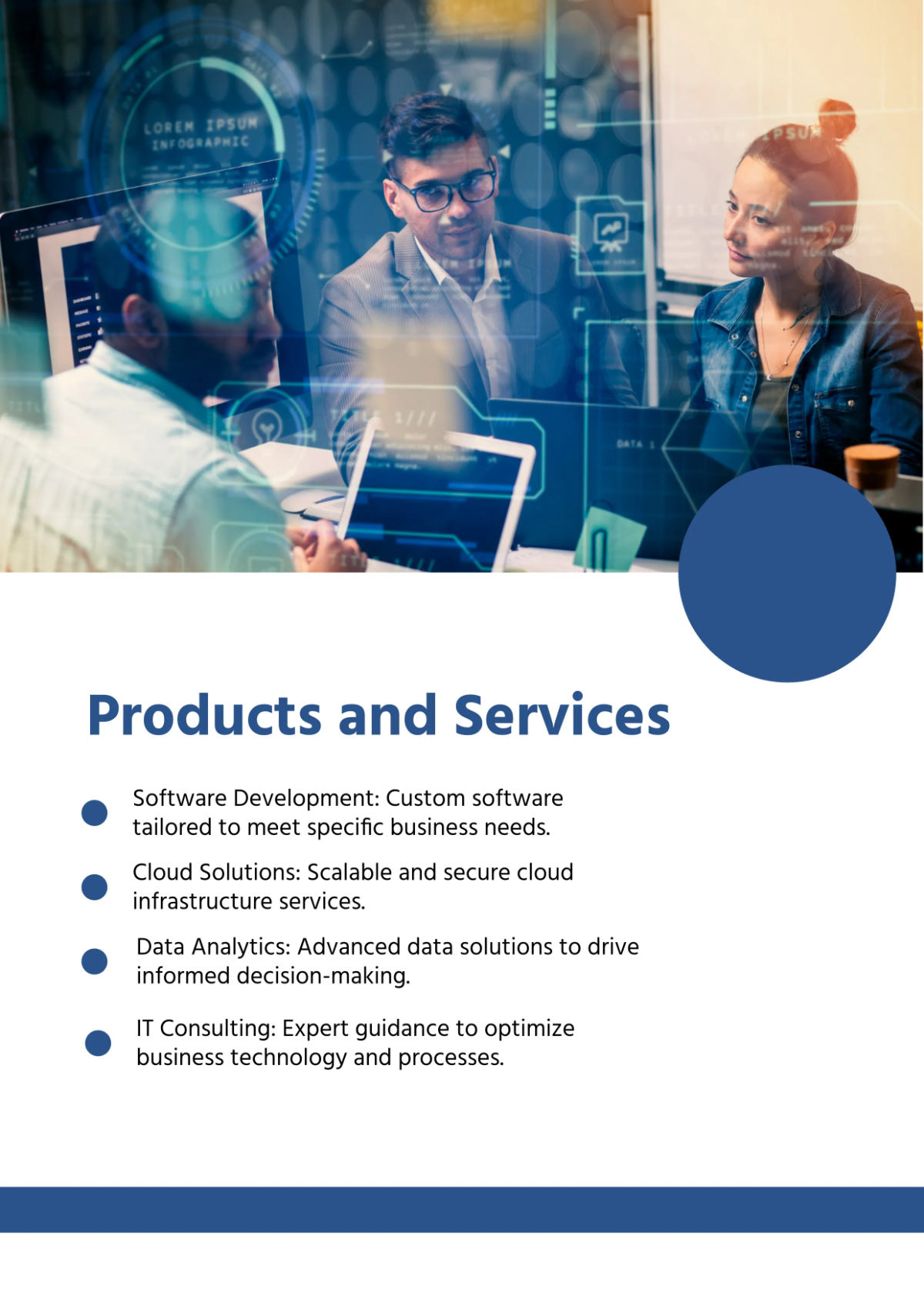 Free Business Profile Template to Edit Online