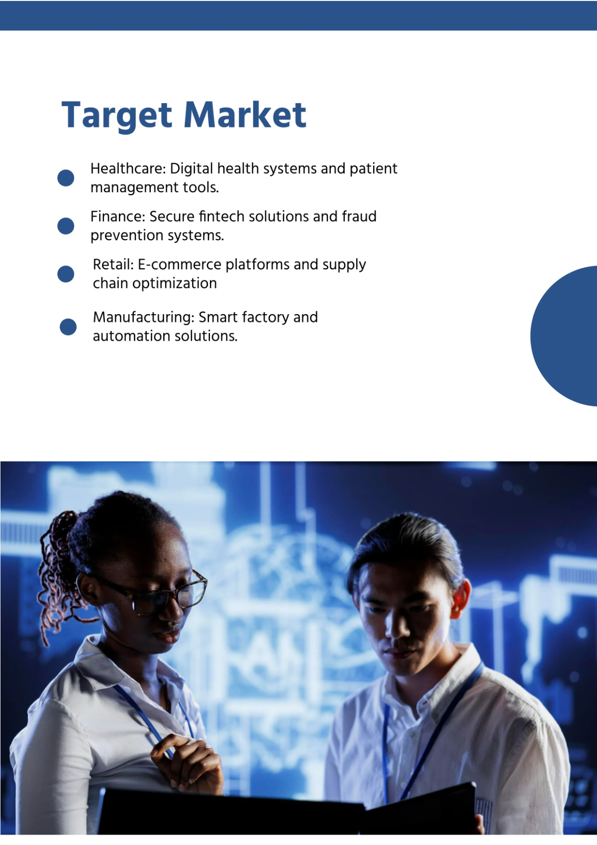 Free Business Profile Template to Edit Online