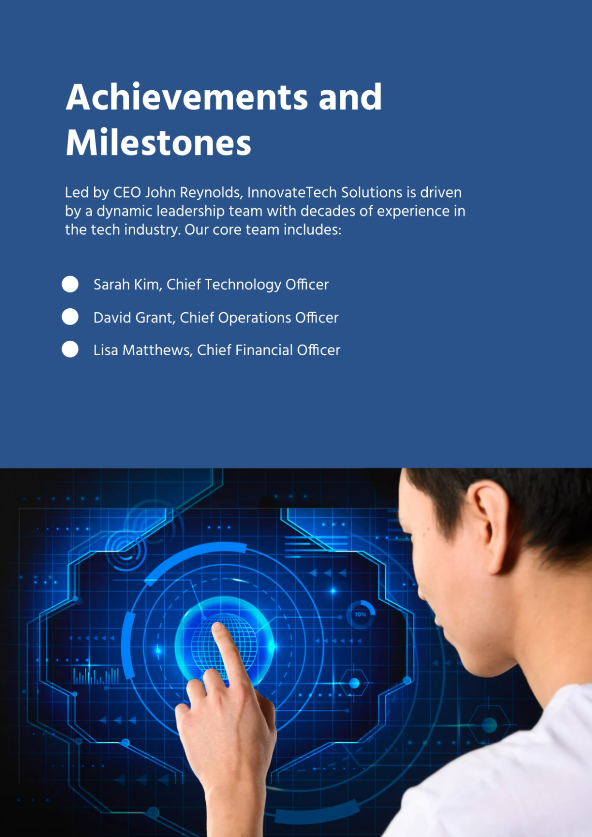 Free Business Profile Template to Edit Online