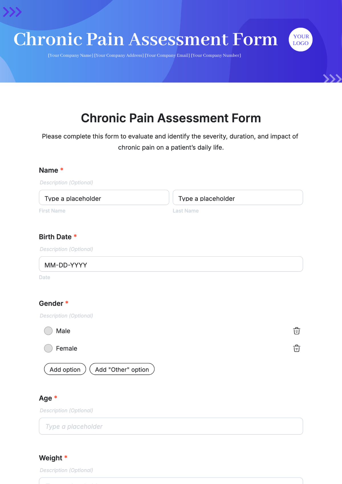 free-chronic-pain-assessment-form-template-edit-online-download