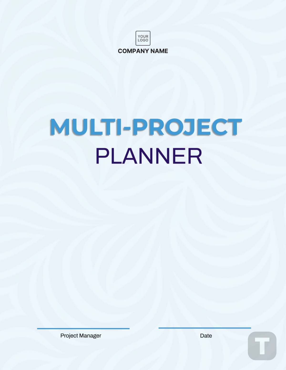 Free Multi Project Planner Template