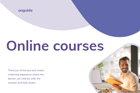 Online Courses Postcard Template - Illustrator, InDesign, Word, Apple Pages, PSD, Publisher