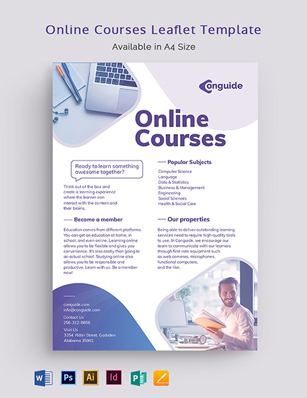 FREE Online Courses Word - Template Download | Template.net