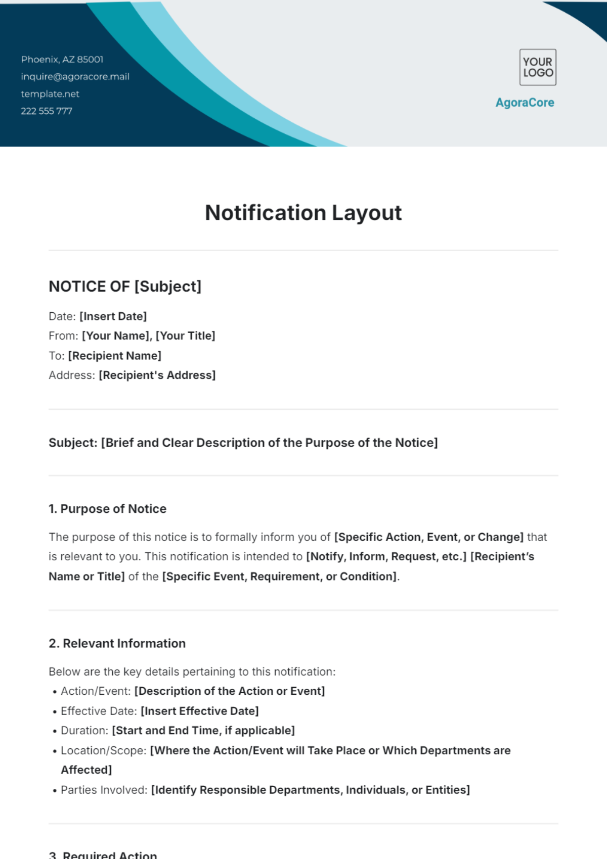 Free AI Notice Generator Free Notice Maker Online