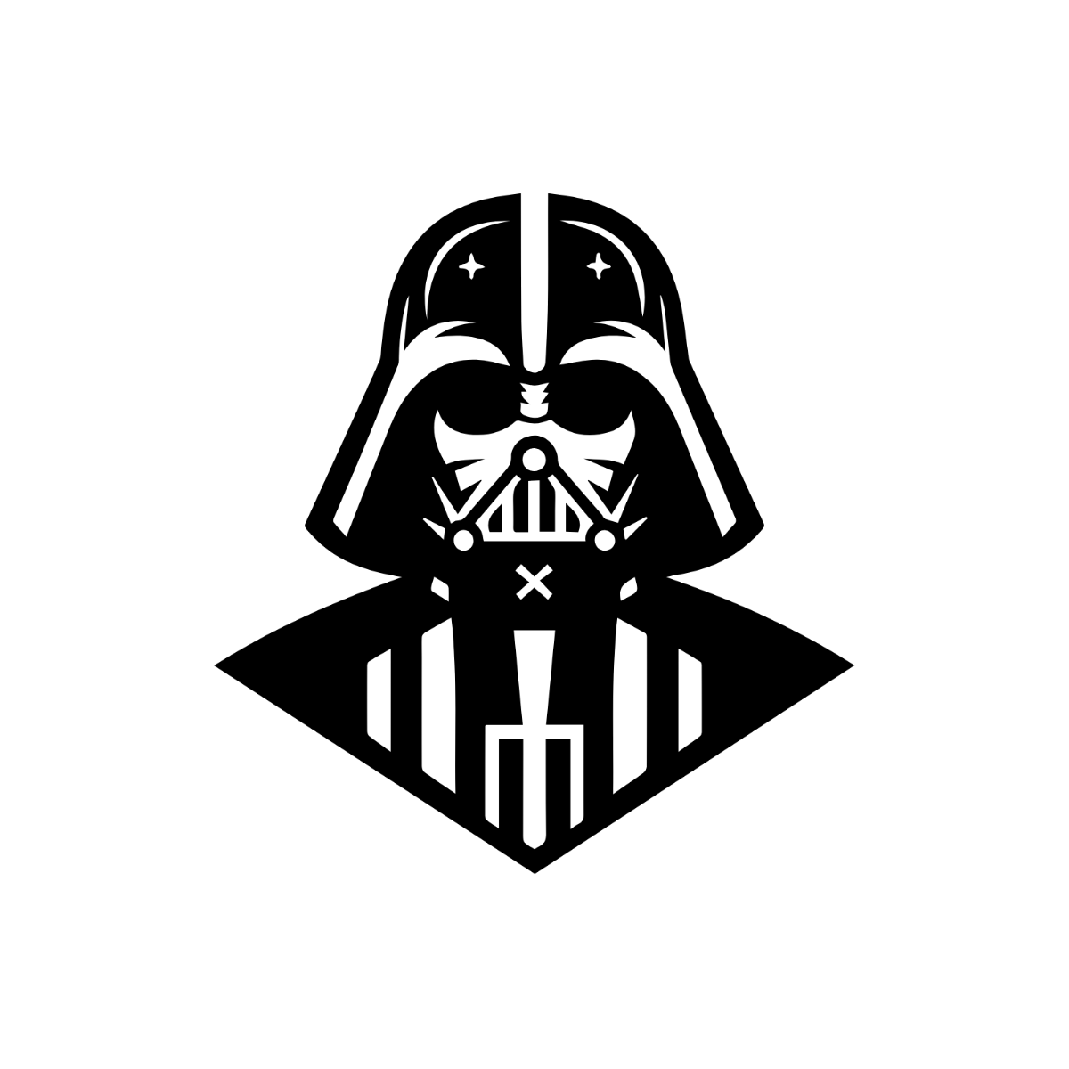 Darth Vader Clipart  - Edit Online & Download