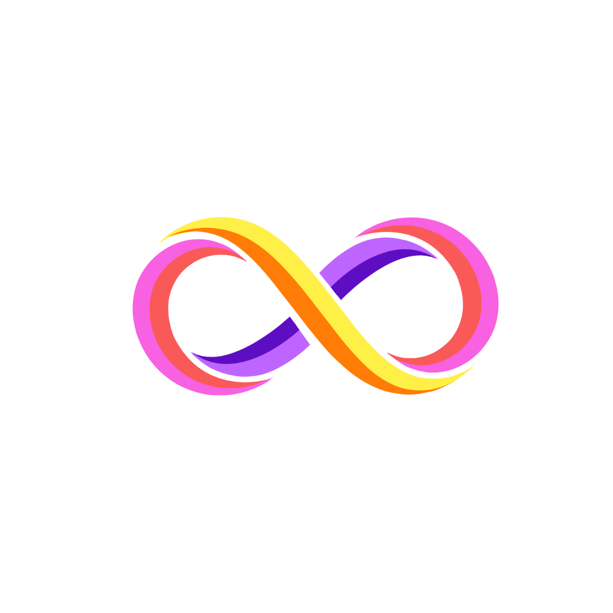 Colorful Infinity Clipart - Edit Online  | Template.net