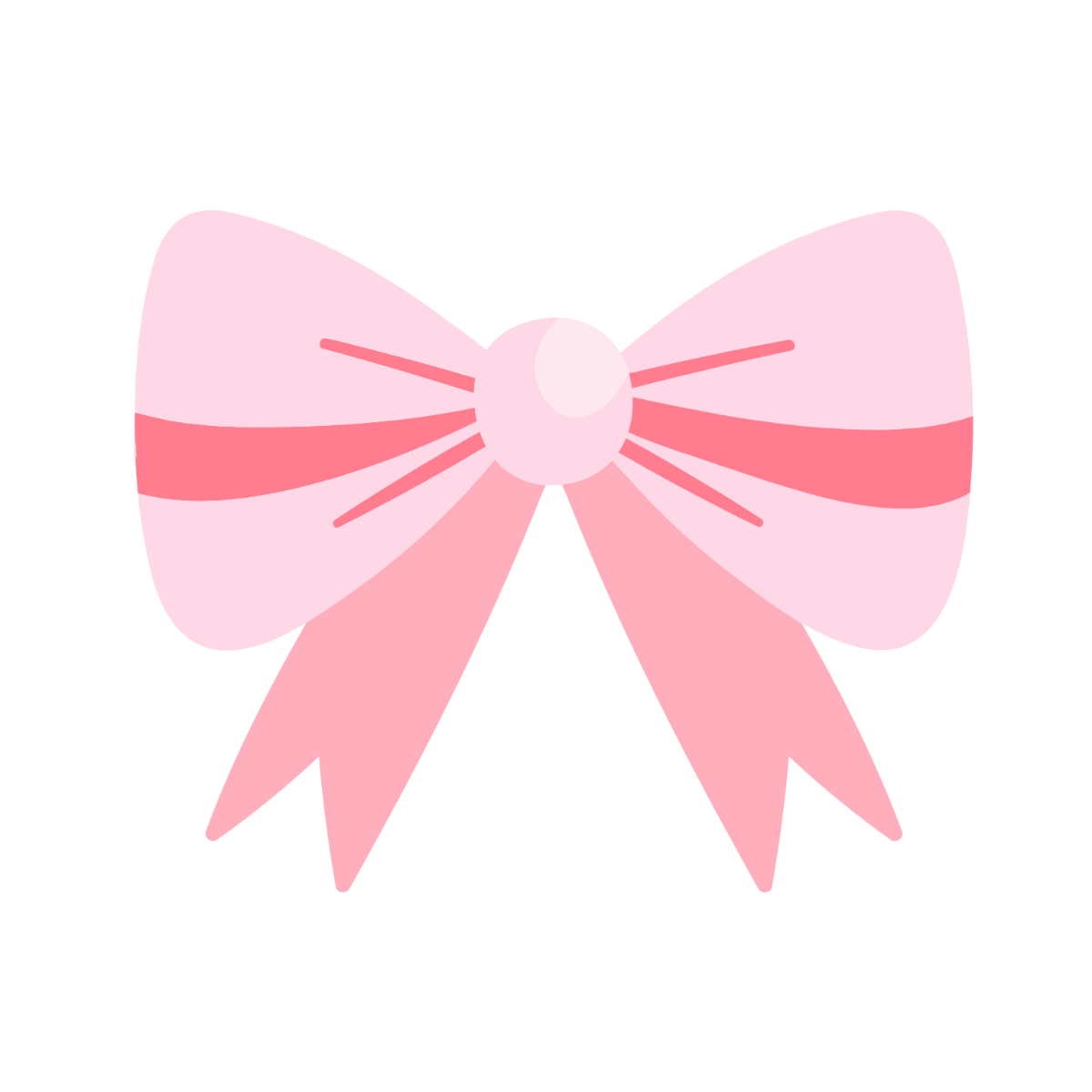 Pink Ribbon Clipart - Edit Online & Download