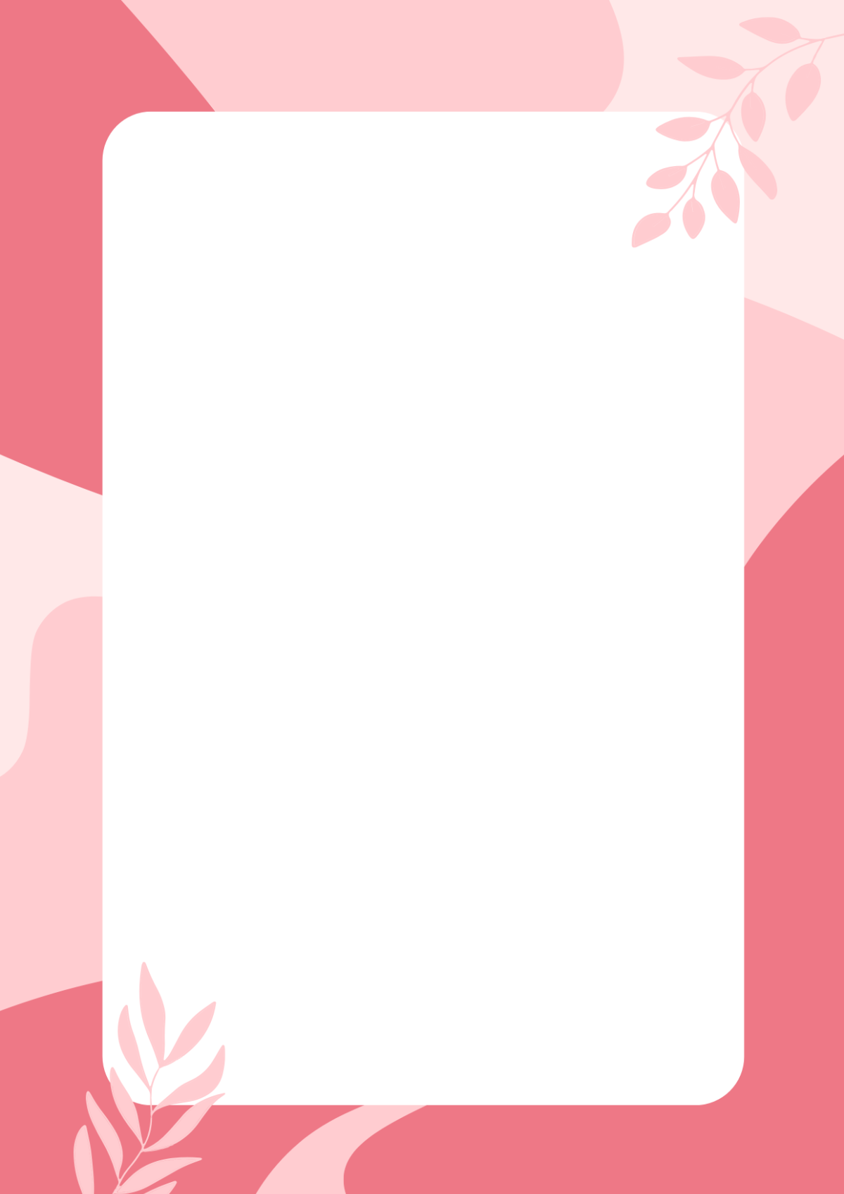 Pink Border Template - Edit Online & Download