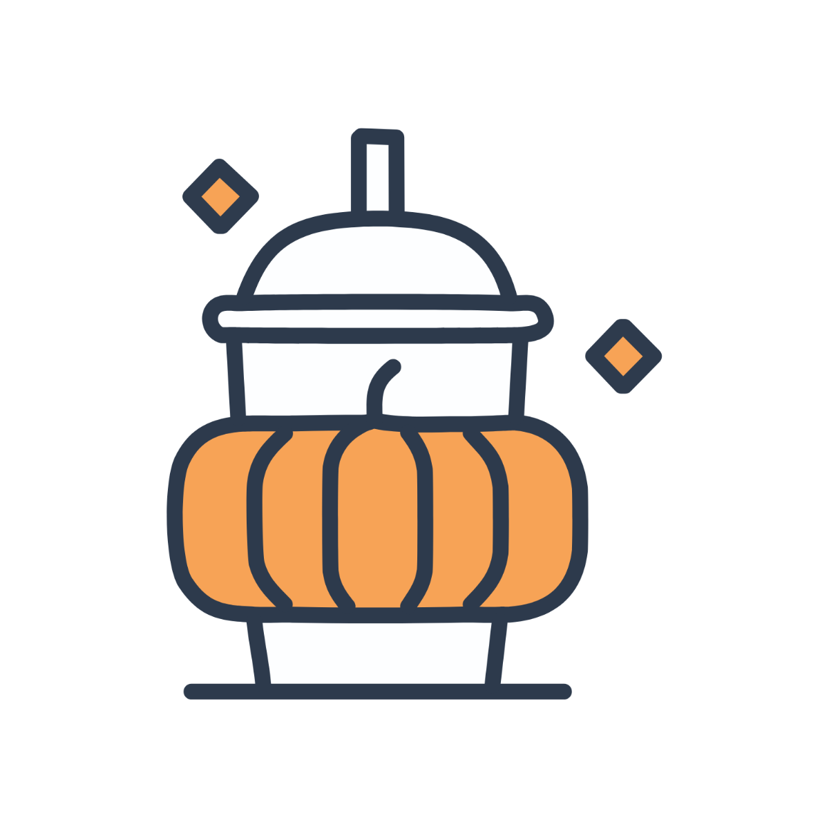  Thanksgiving Pumpkin Latte Icon - Edit Online | Template.net